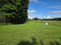 Looking East along the blacktop.