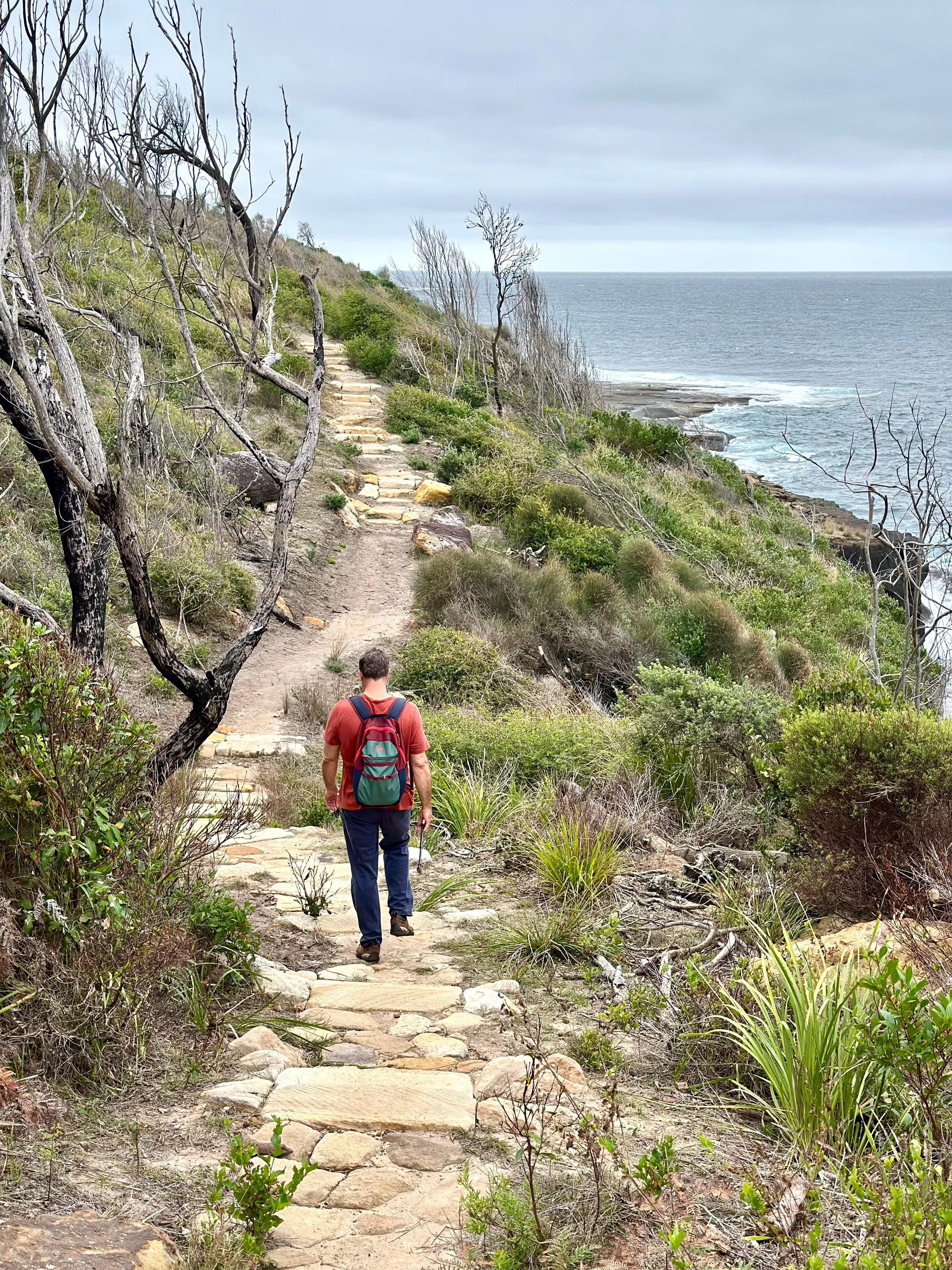 Pebbly Beach to Pretty Beach coast walk