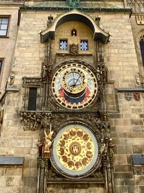 The Prague astronomical clock or Prague Orloj is a medieval astronomical clock attached to the Old Town Hall in Prague. The clock was first installed in 1410, making it the third-oldest astronomical clock in the world