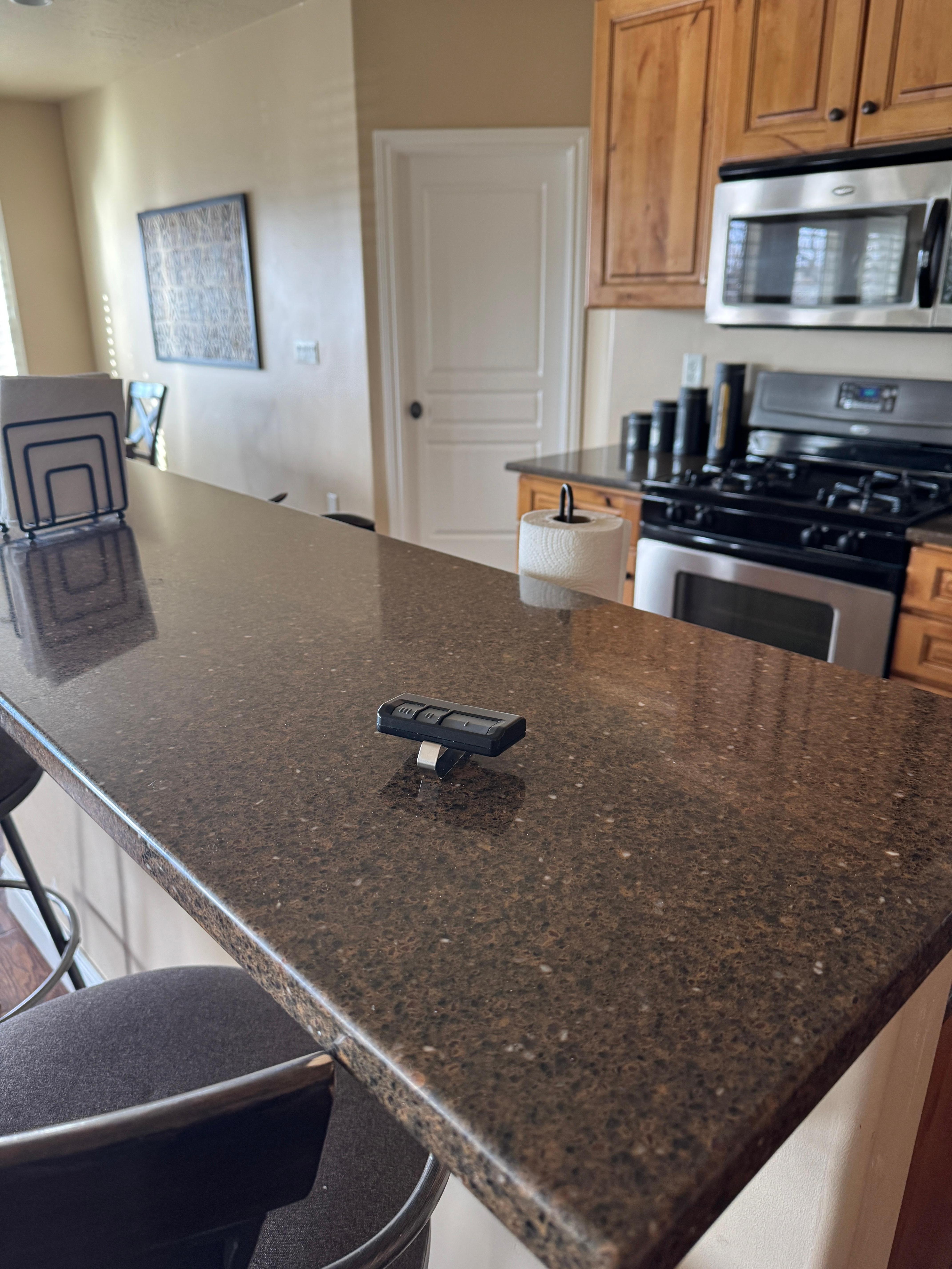 Kitchen & master bedroom door