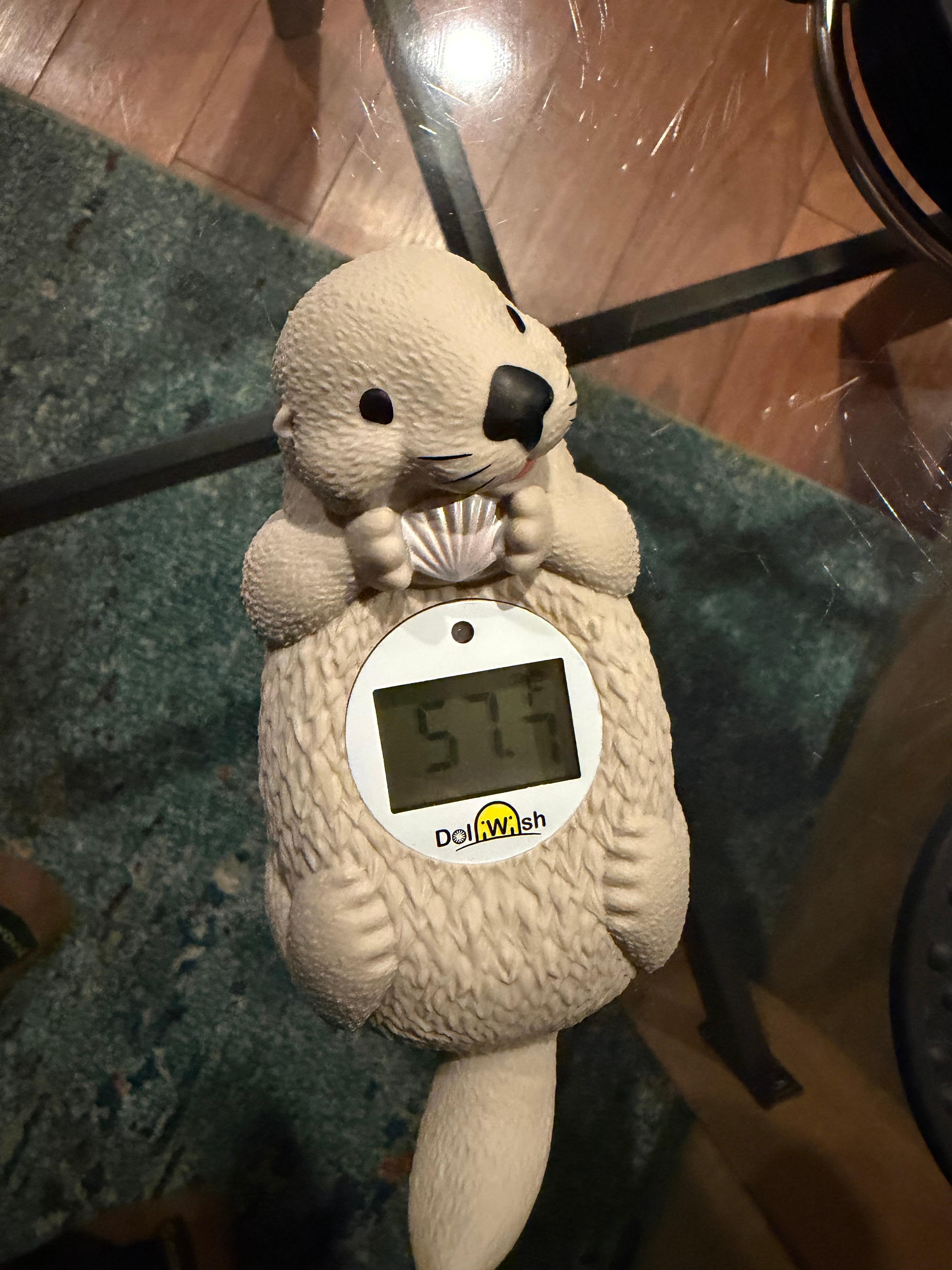 Temperature in house with broken heater