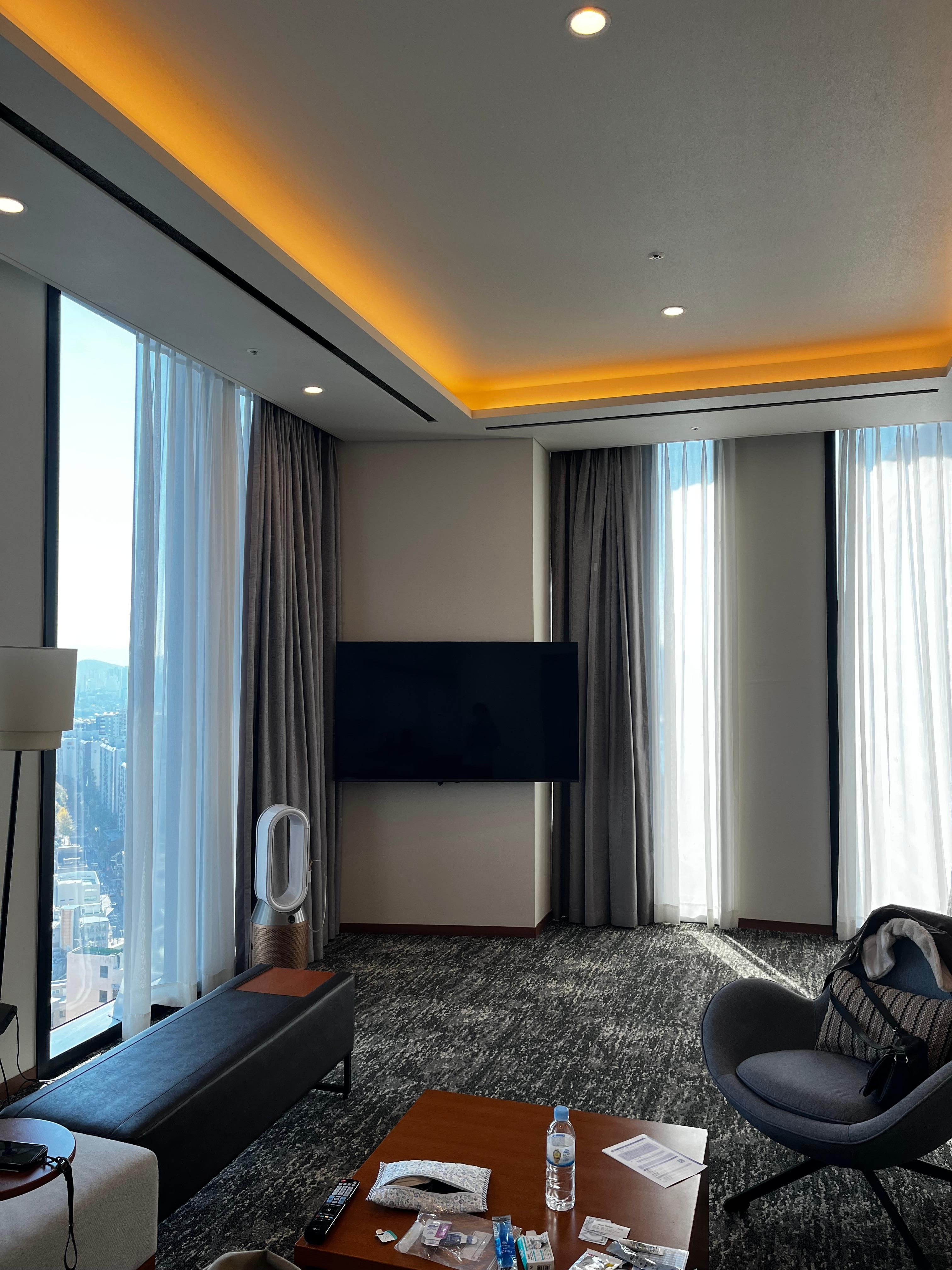 アップグレードでロイヤルスイートになりました