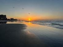 Actual north view from beach