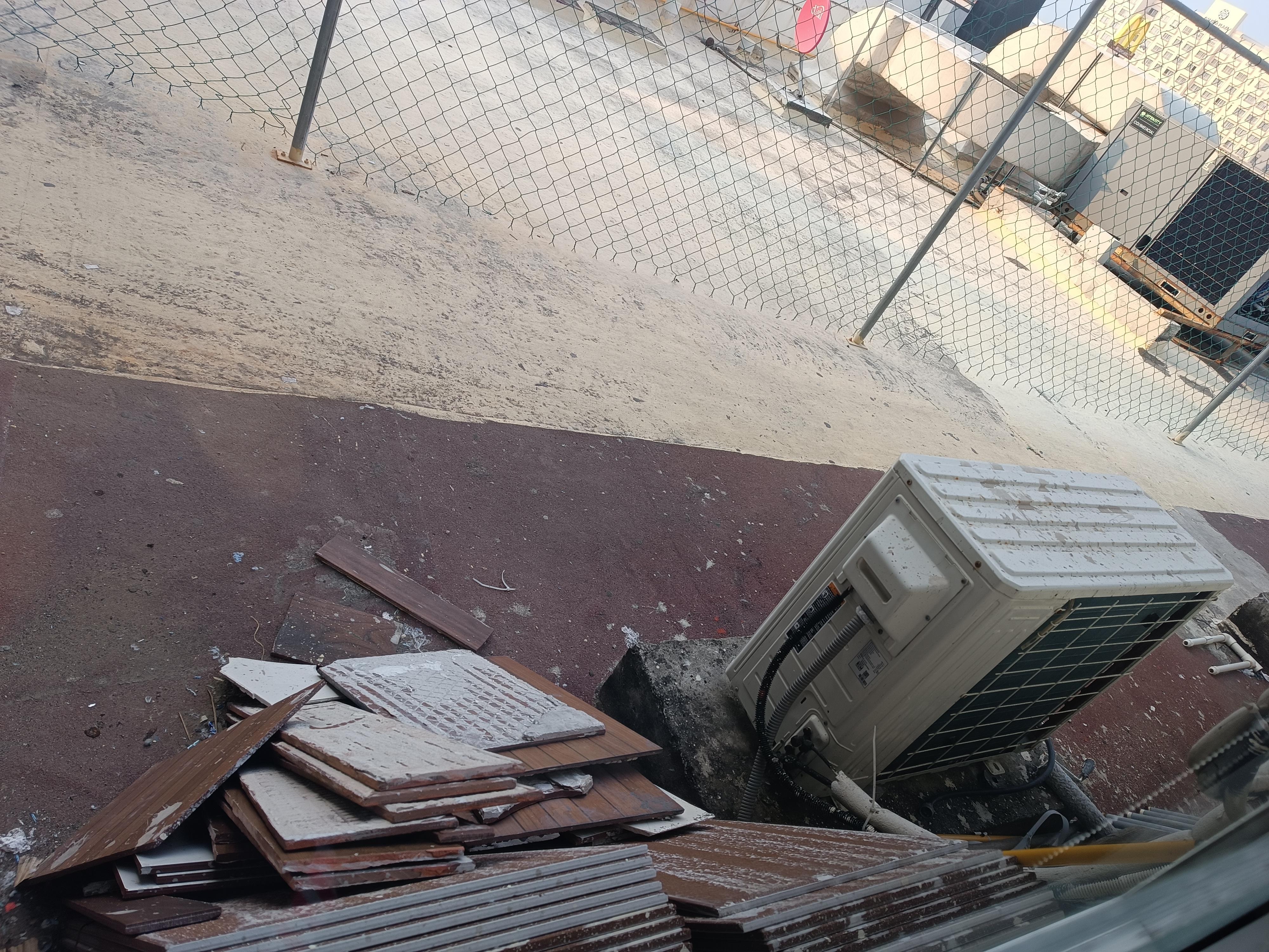 Ésta es la "hermosa" vista por la que pagué $2,900 extras.