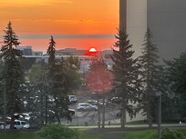 Nice sunrise facing East