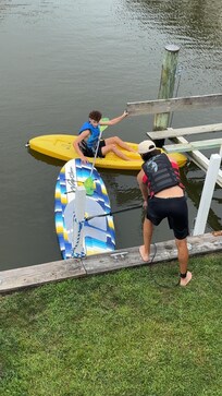 Kayaks, paddle boards and canoes!