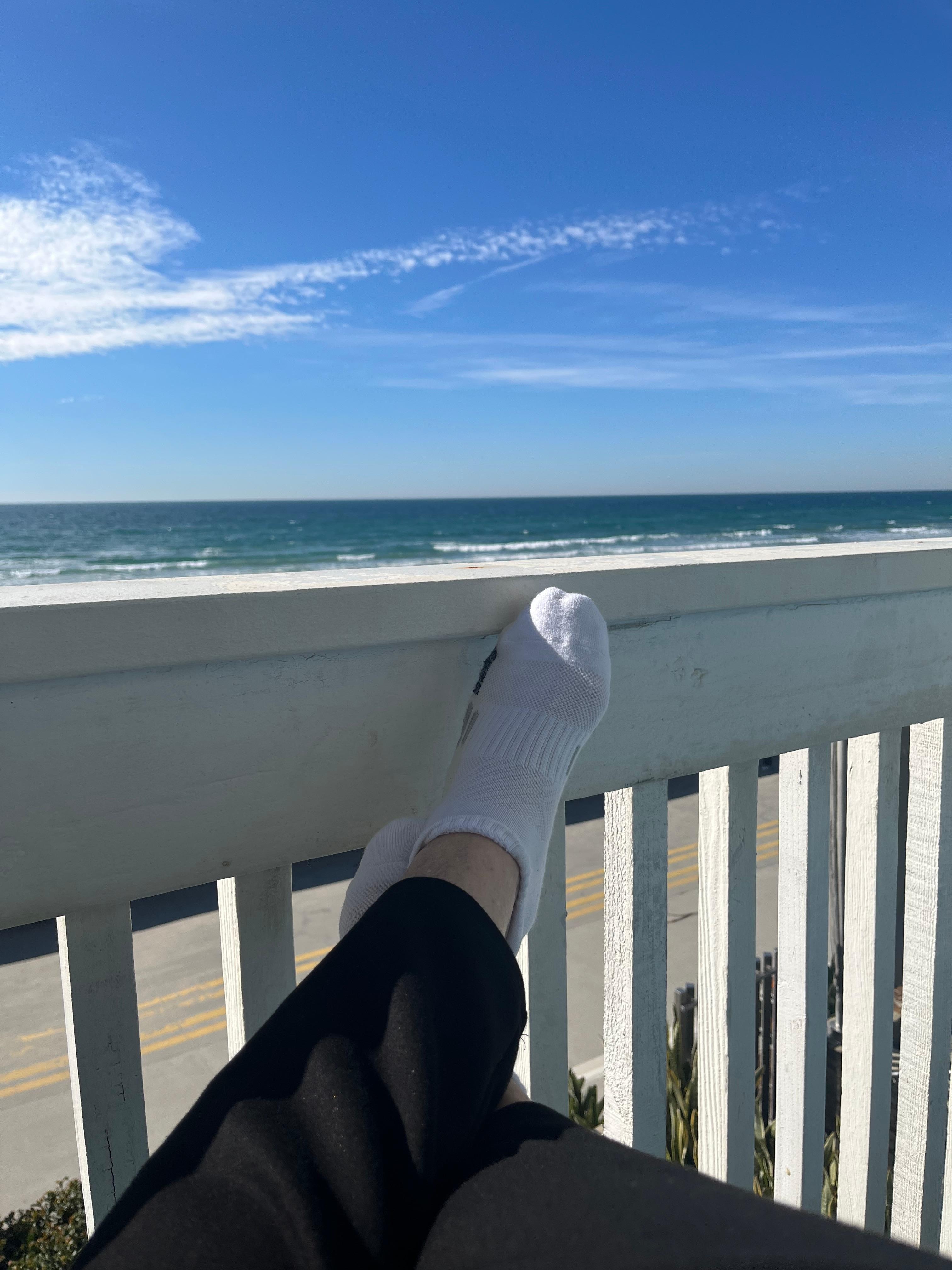 Just chilling in the master bedroom.