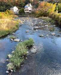 The path runs adjacent to this awesome mountain stream.