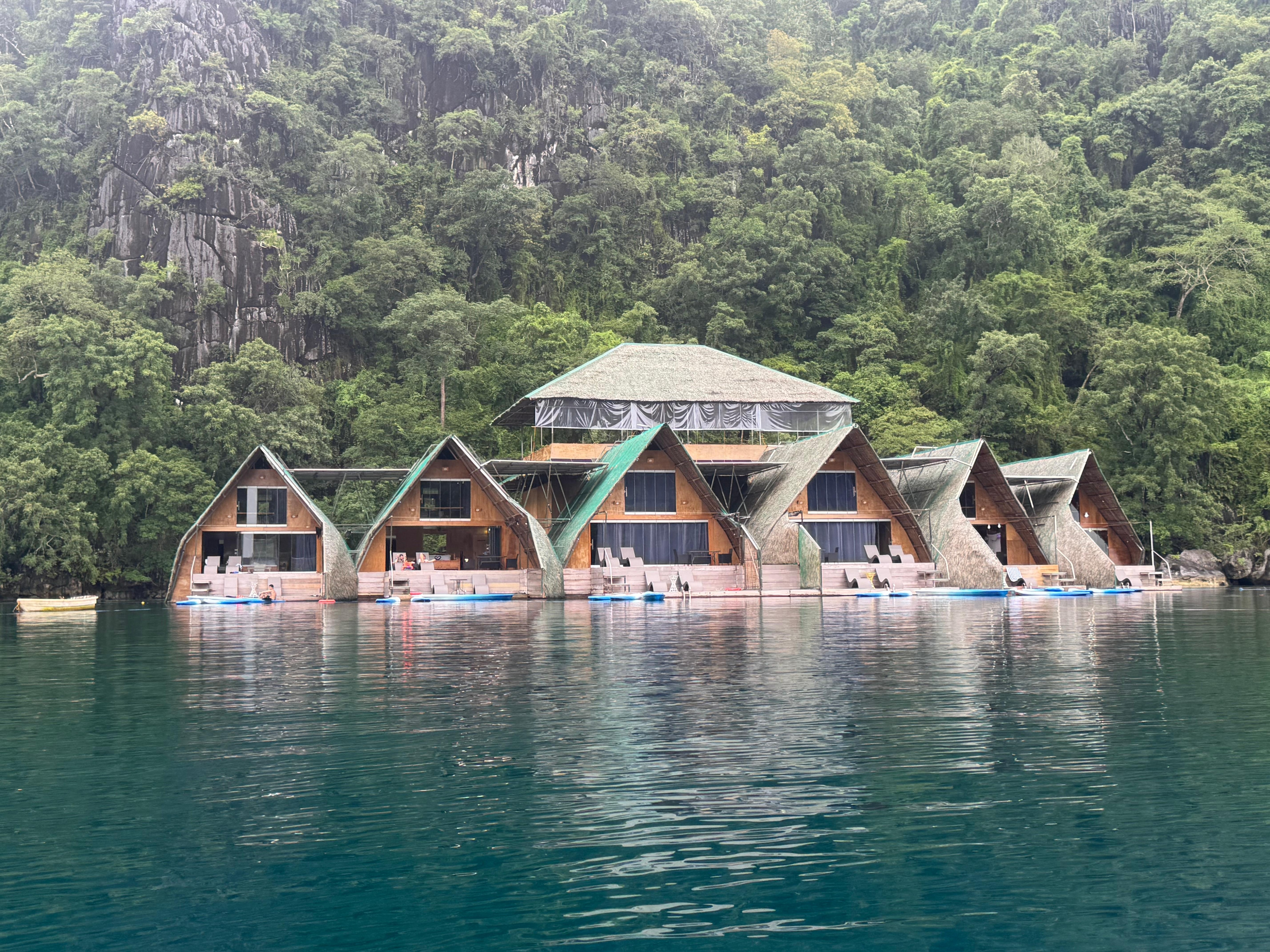 Coming back from kayaking