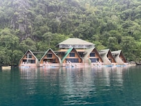 Coming back from kayaking