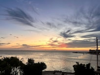 Puesta del sol, vista desde la habitación