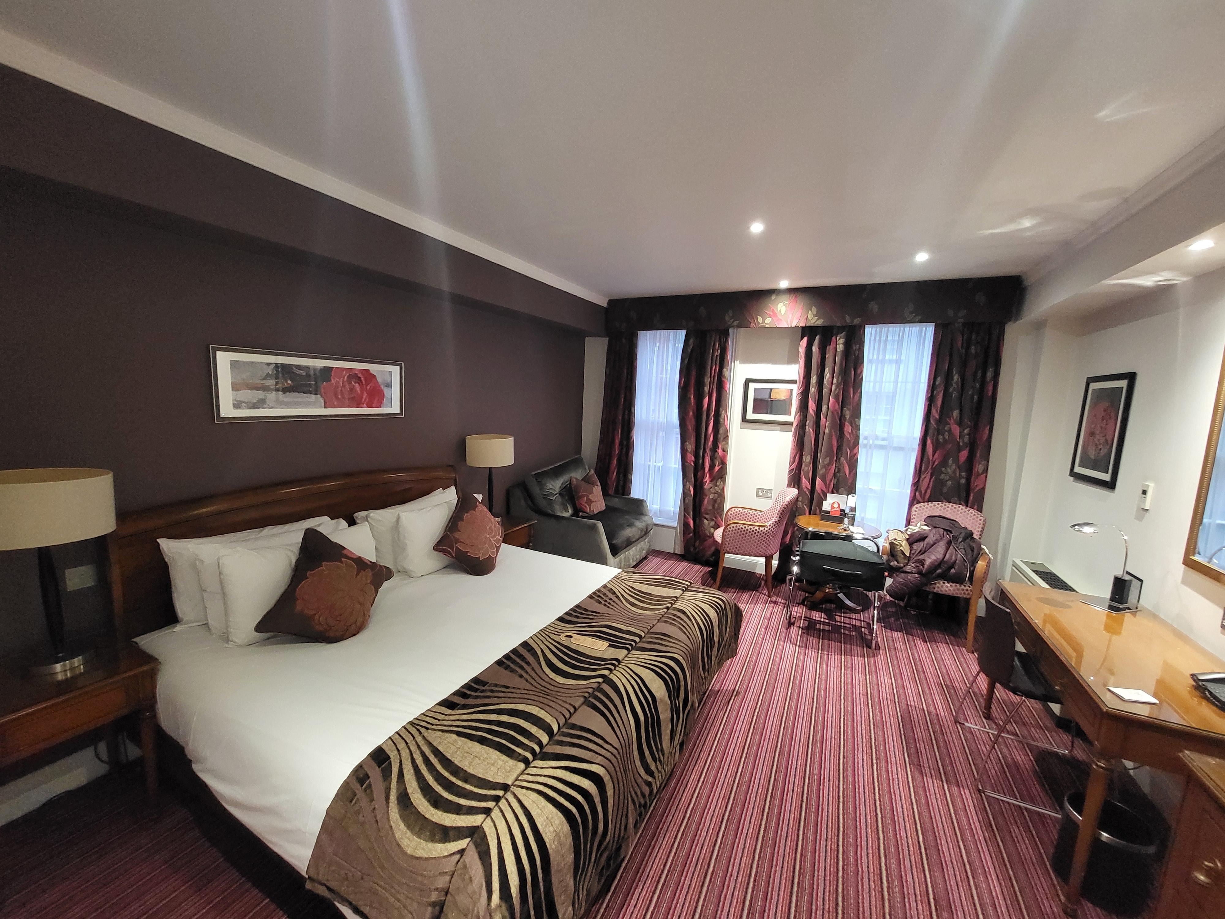 Room in main hotel building.