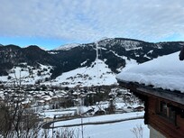 Blick auf die Pisten