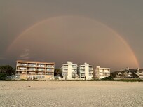 Full rainbow over the condo