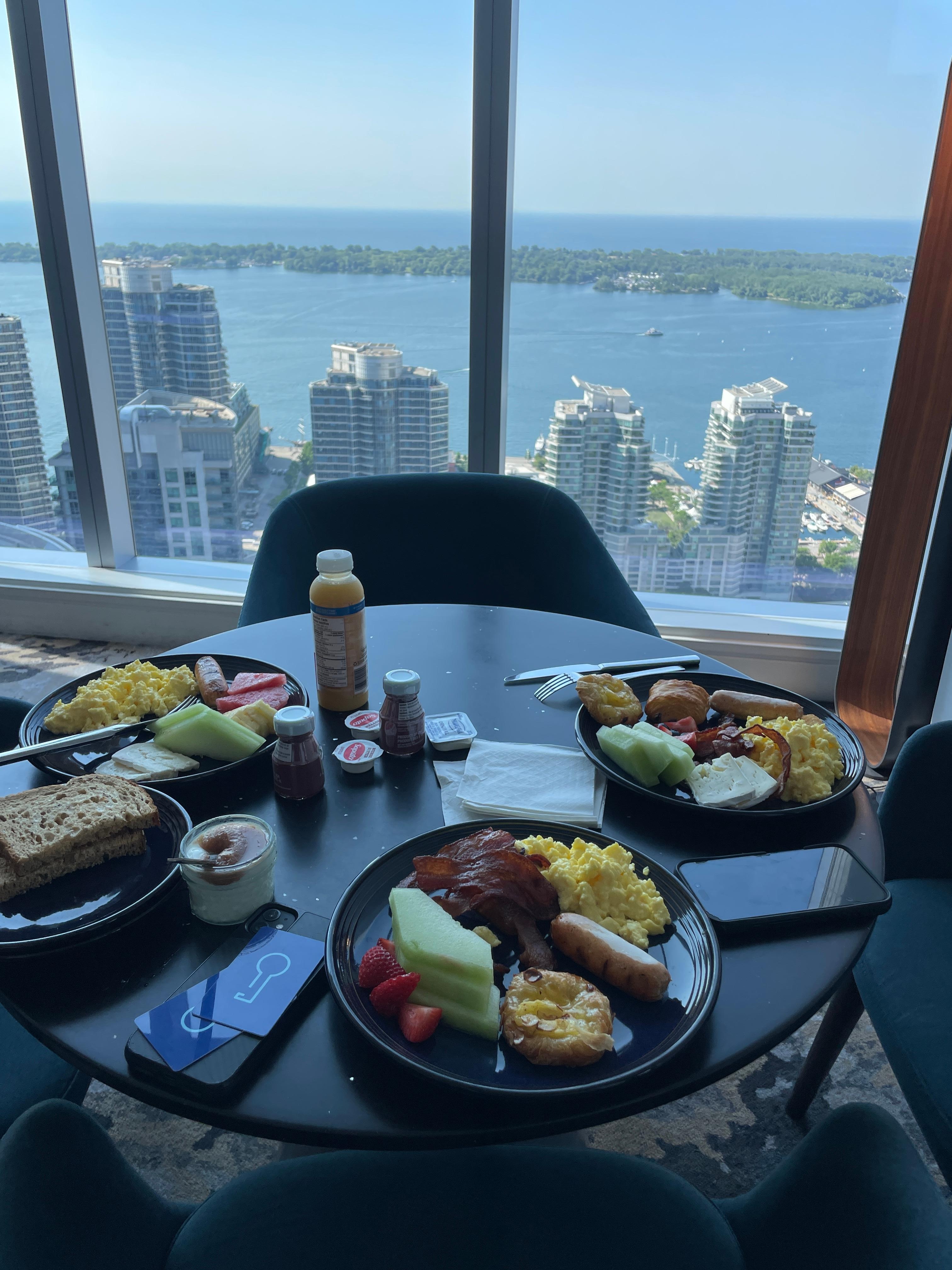 View from lounge