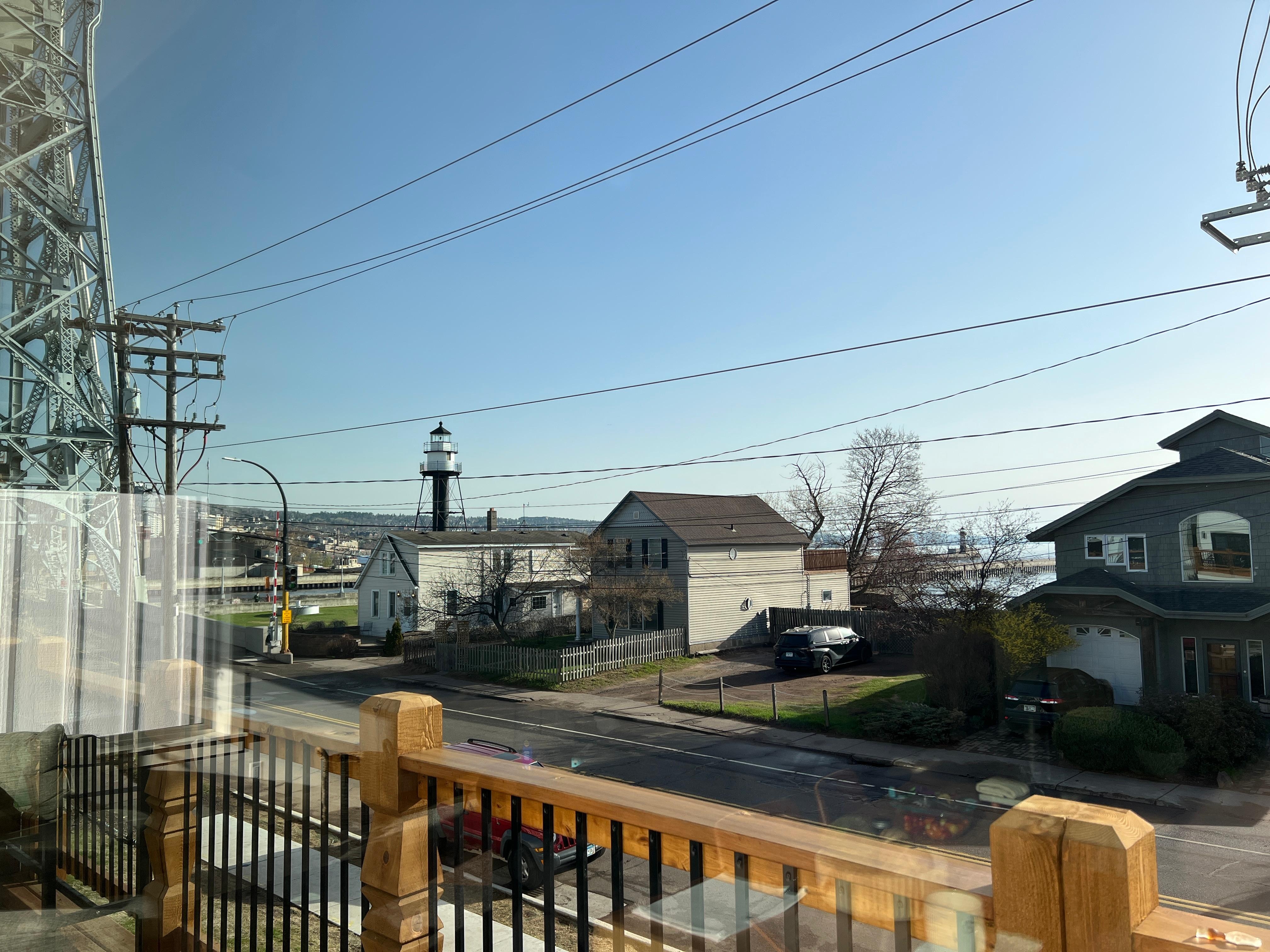  View to canal from front deck
