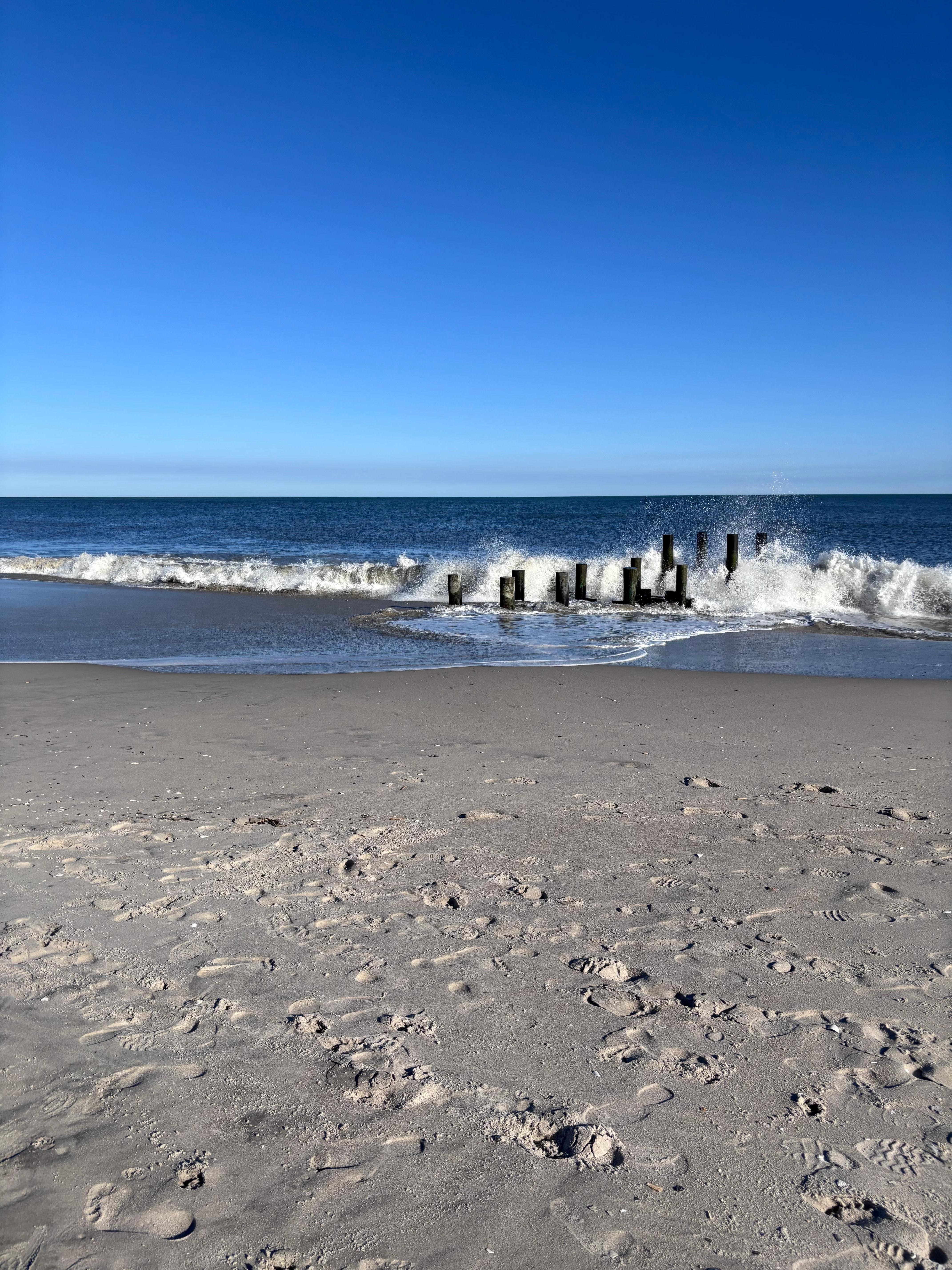 Right across from the hotel.