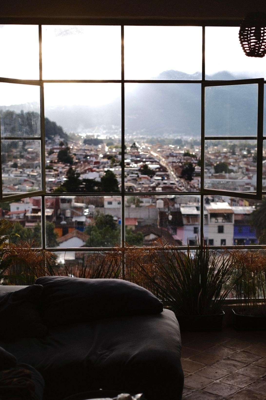 View from 2nd floor living room