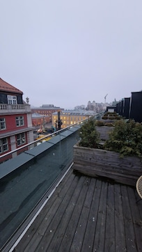 Rooftop balcony