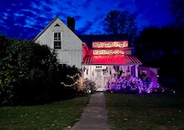 On an evening stroll.