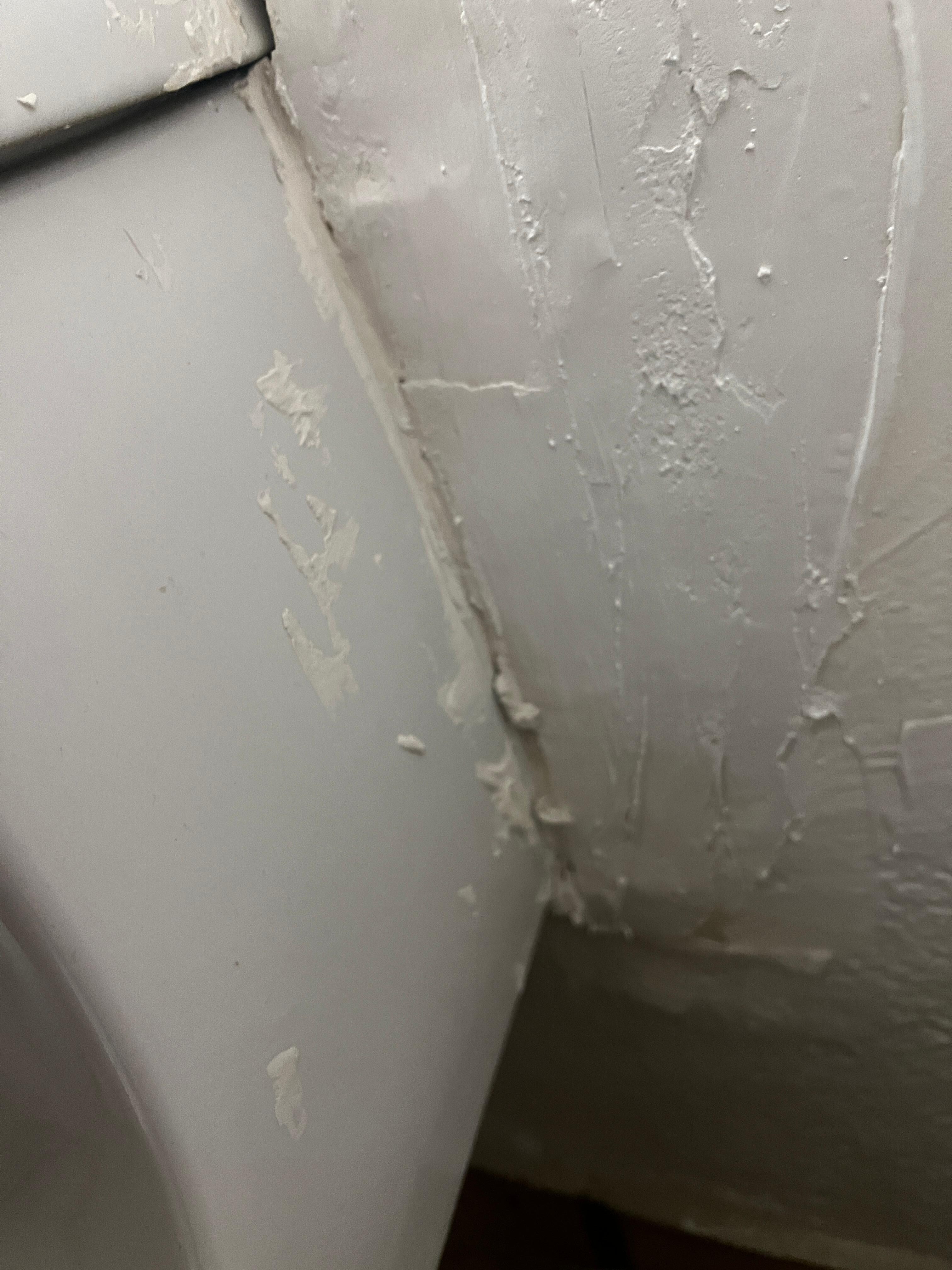 General crappy condition/very poor repair work.