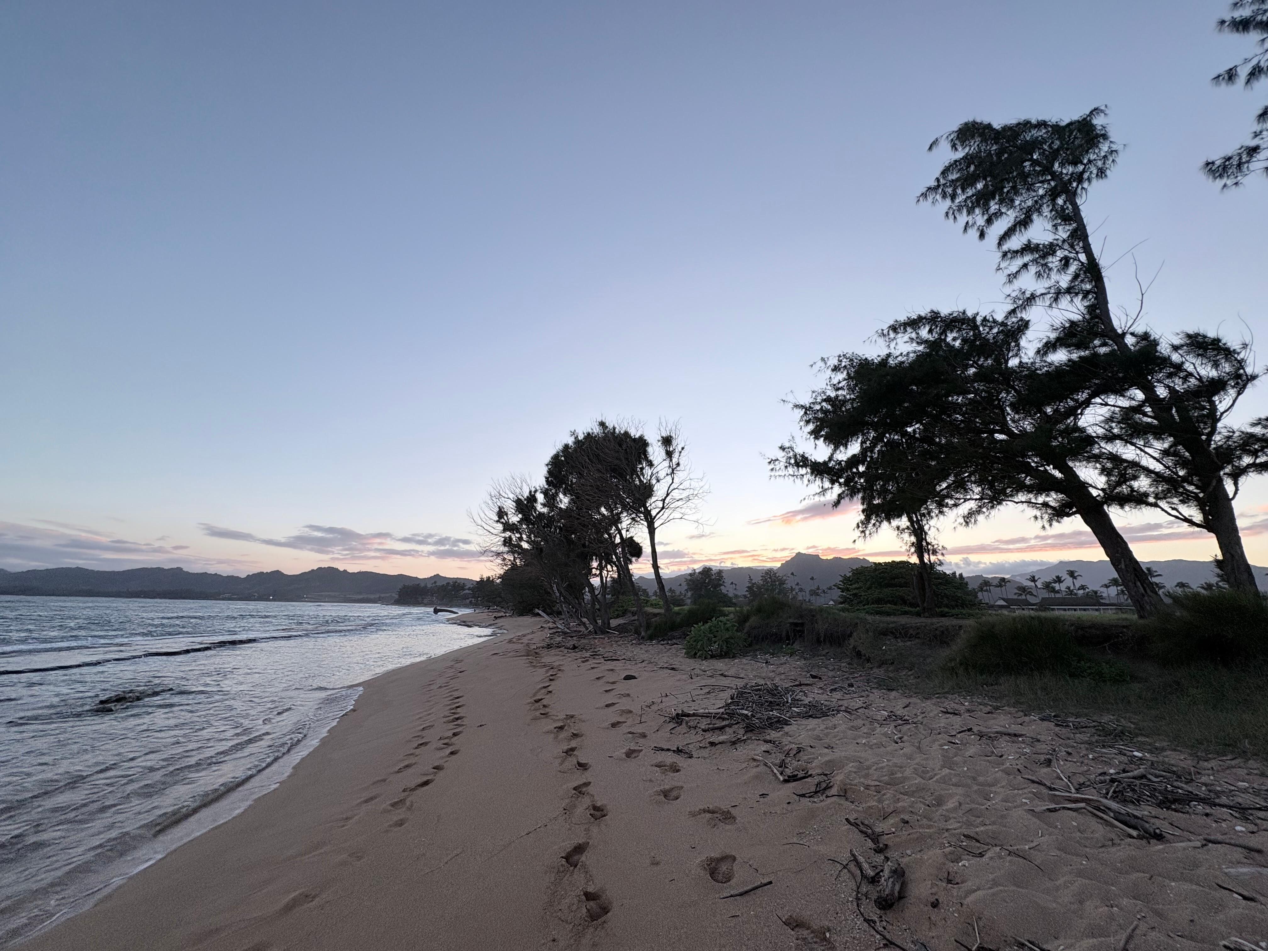 Beach within walking distance of condo.