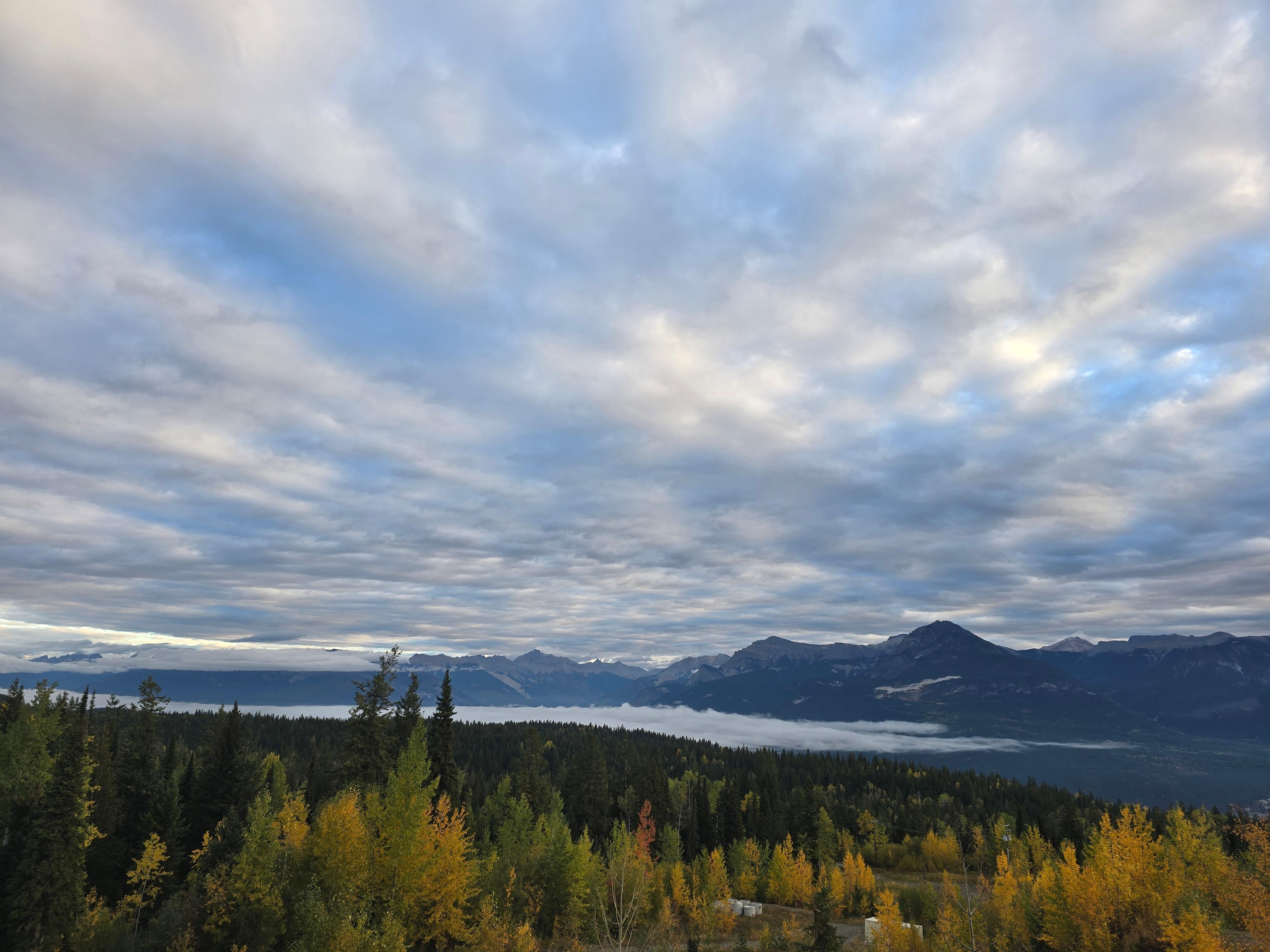 View from our balcony 