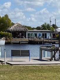 Back of home from across lagoon