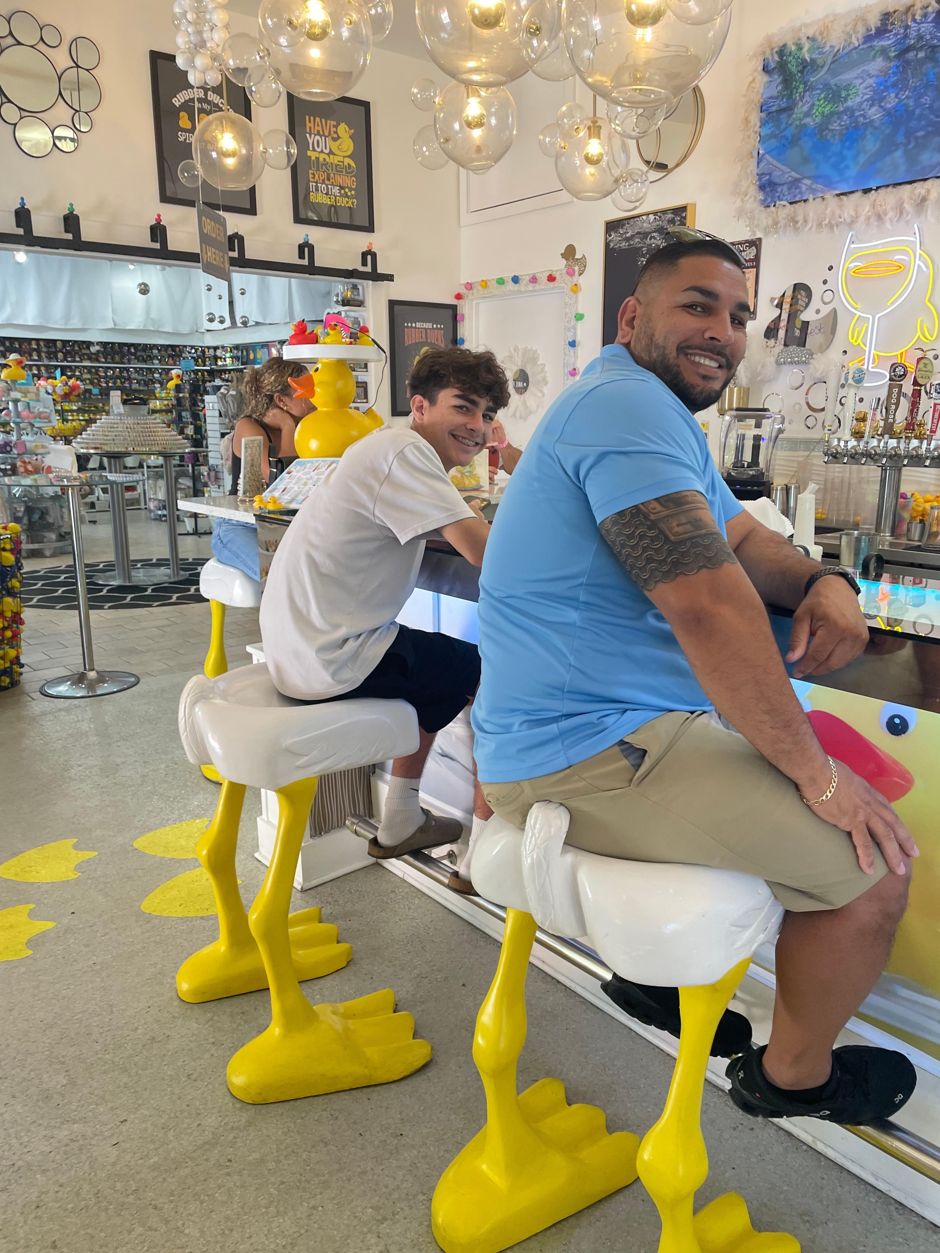 Tipsy Duck on St. George street is really neat