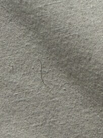 Bed sheet had small hairs all around as if wasn’t cleaned from last use