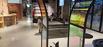 Tennis table in the lobby!