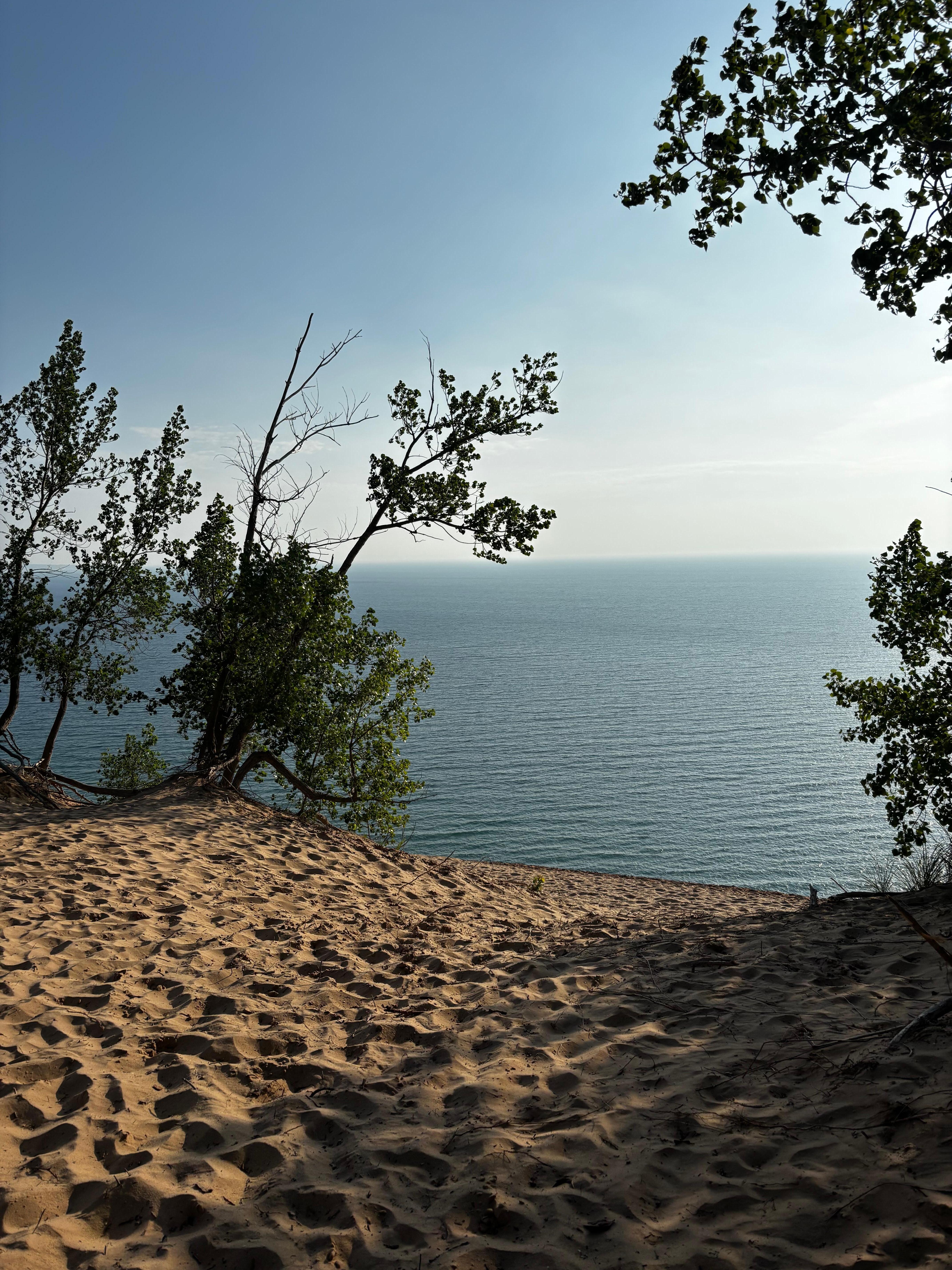 Sleeping bear dunes breathtaking! 