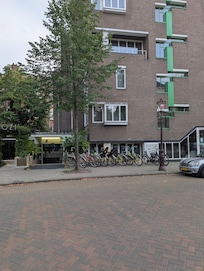 Front of building where we stayed