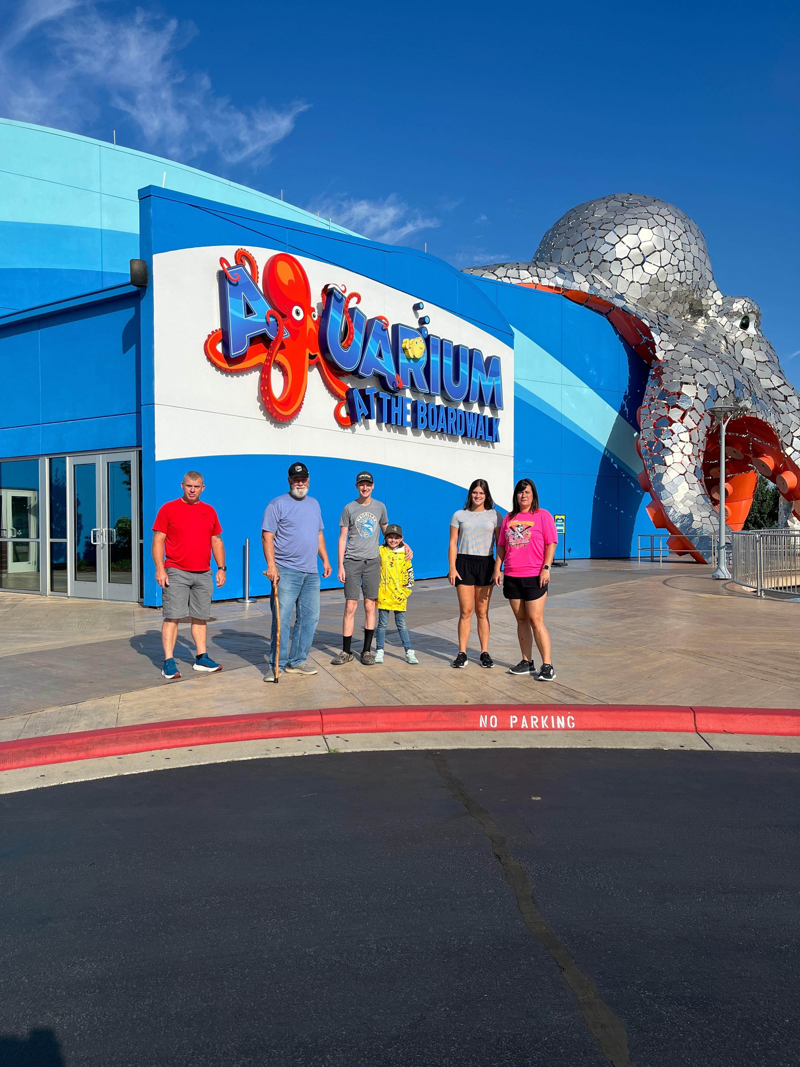 Had a blast at the Aquarium!
