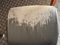 Every room chair was like this filthy