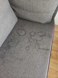 Fleckig Couch