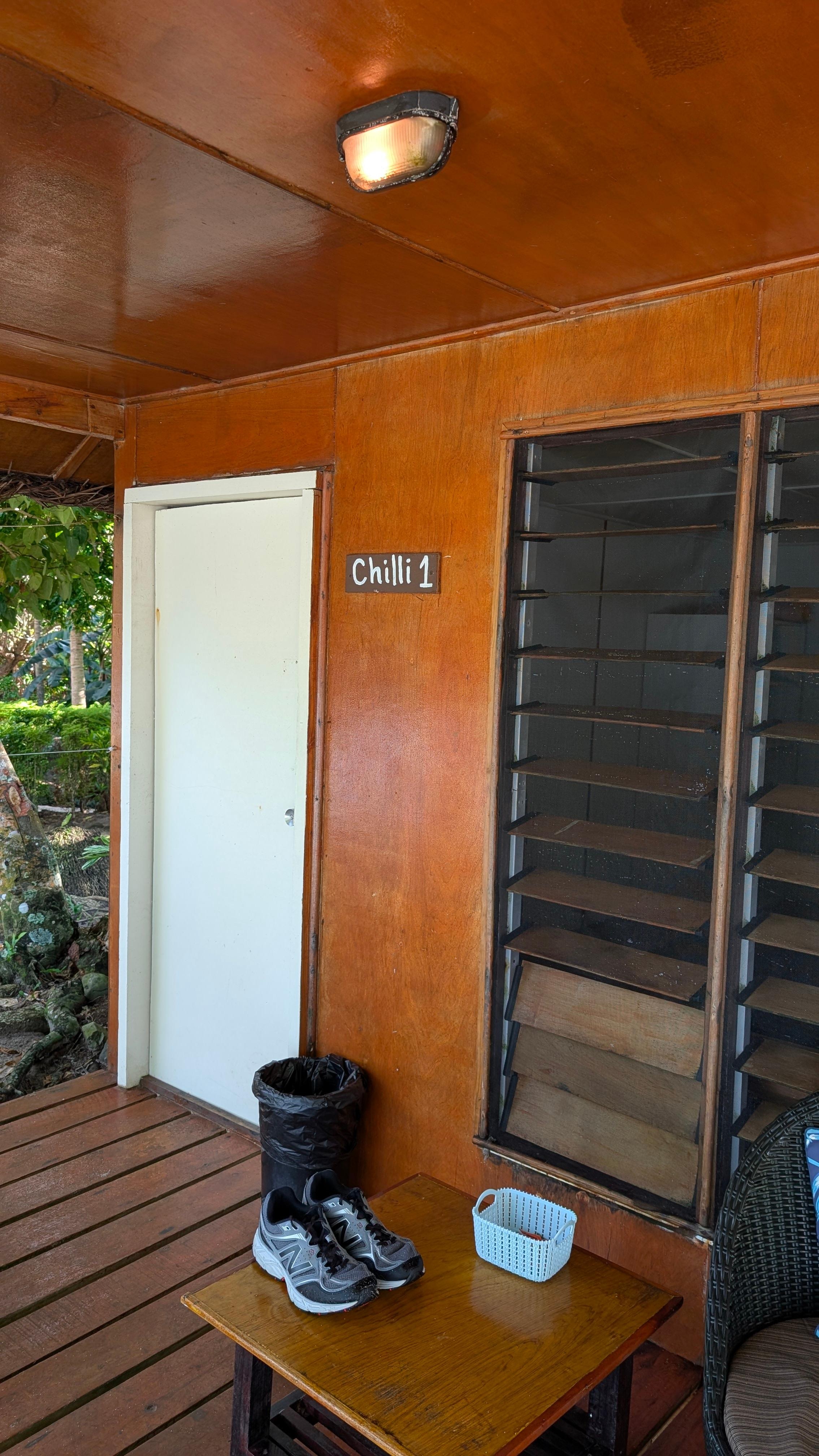The deck of the wonderful chilli 1 bure