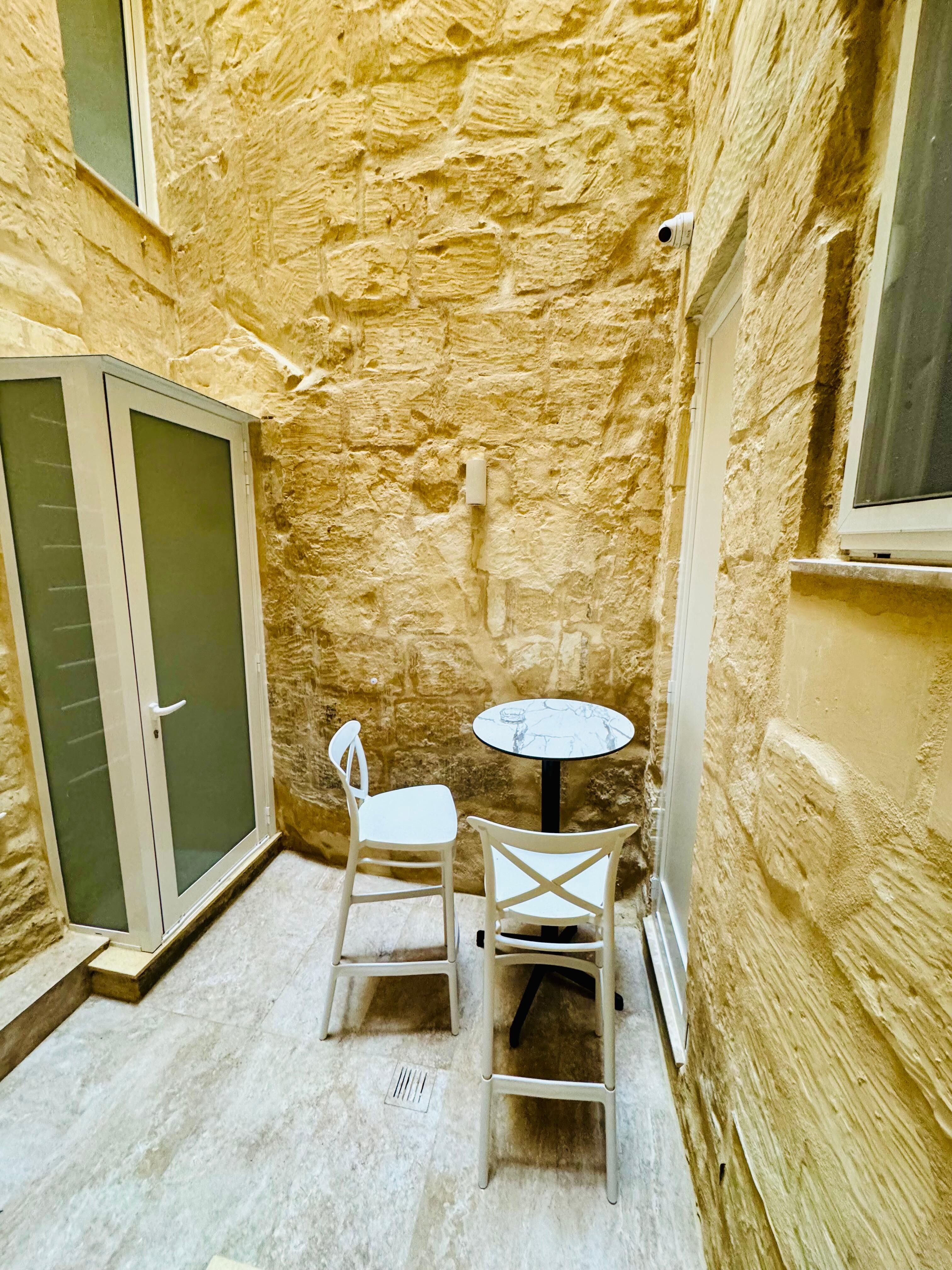 Private courtyard