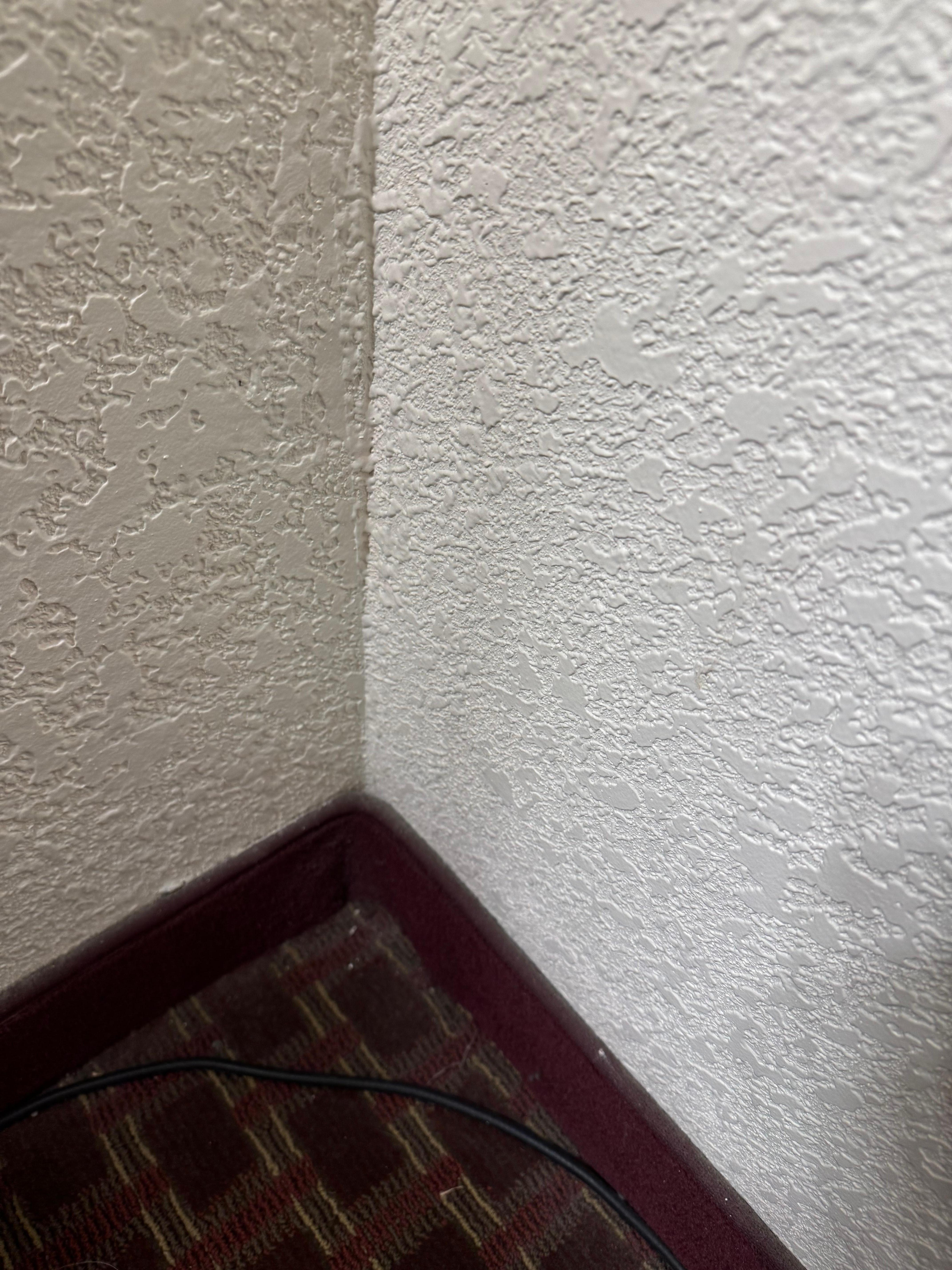 Looked as if it had not been cleaned in a very long time if ever