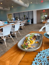 Tuna nachos appetizer at Yellowfin for $28.