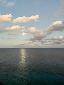 Woke up early with the moon.