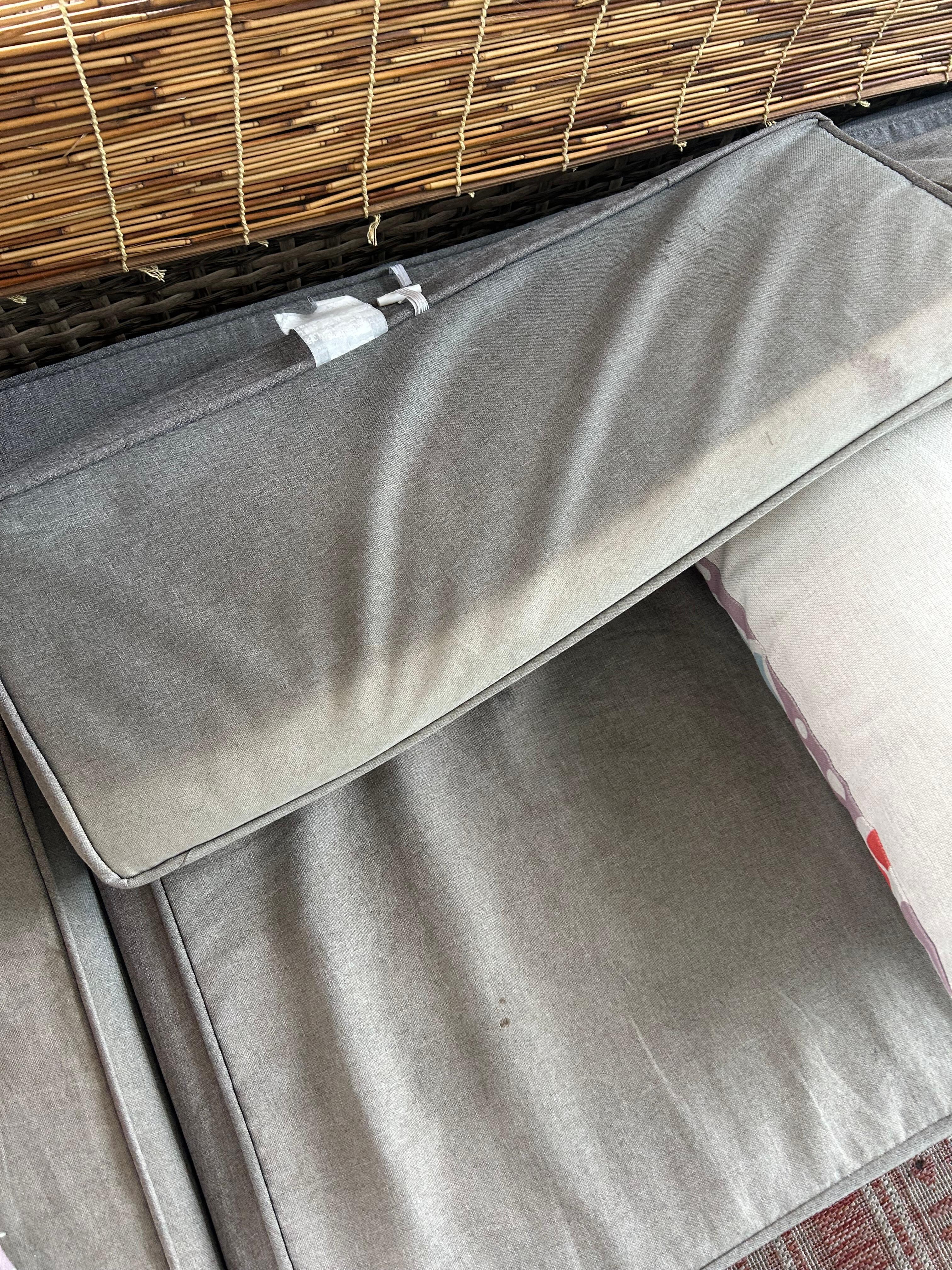Furniture in back; dirty