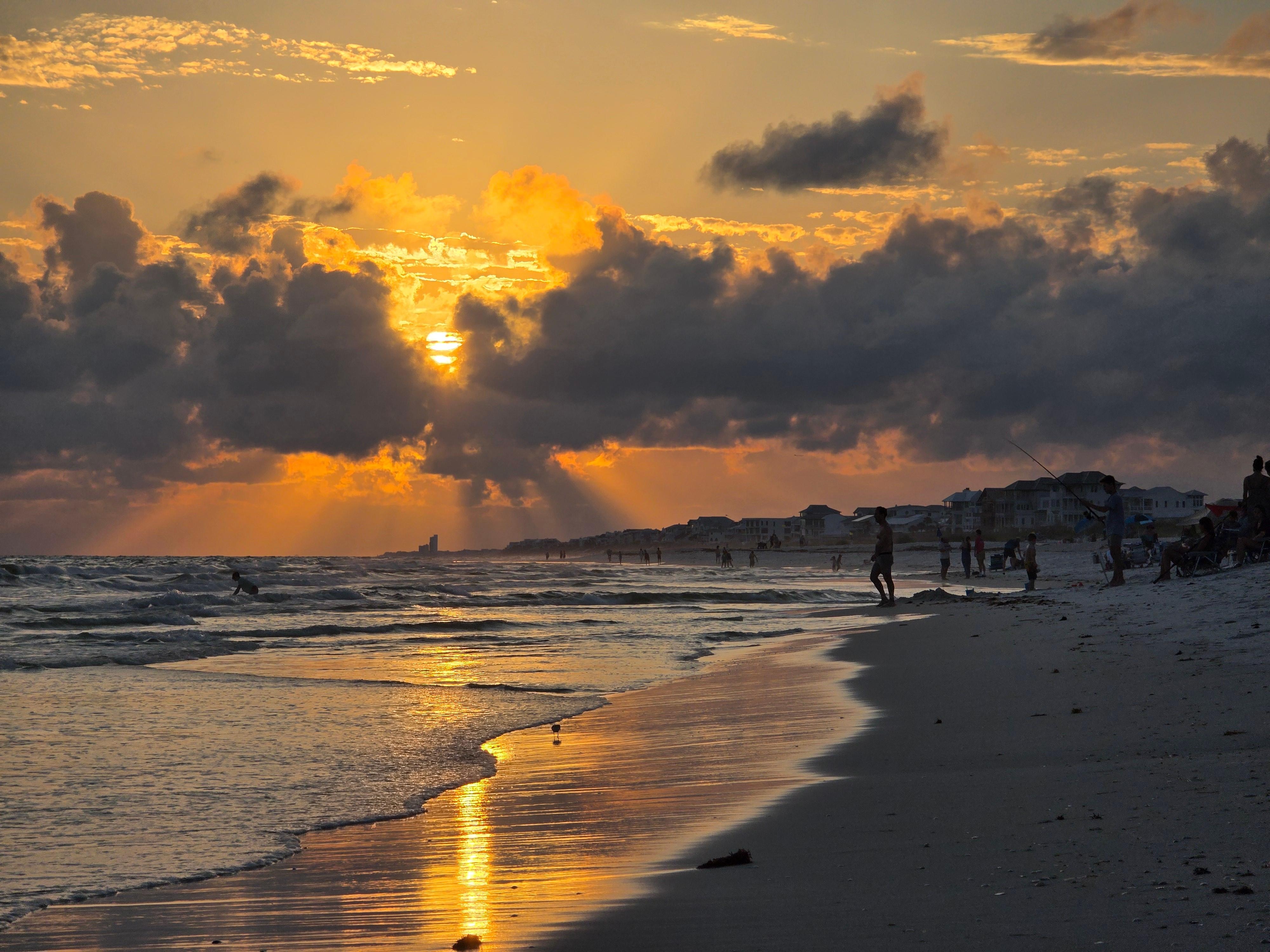 Sunset at Carillon Beach