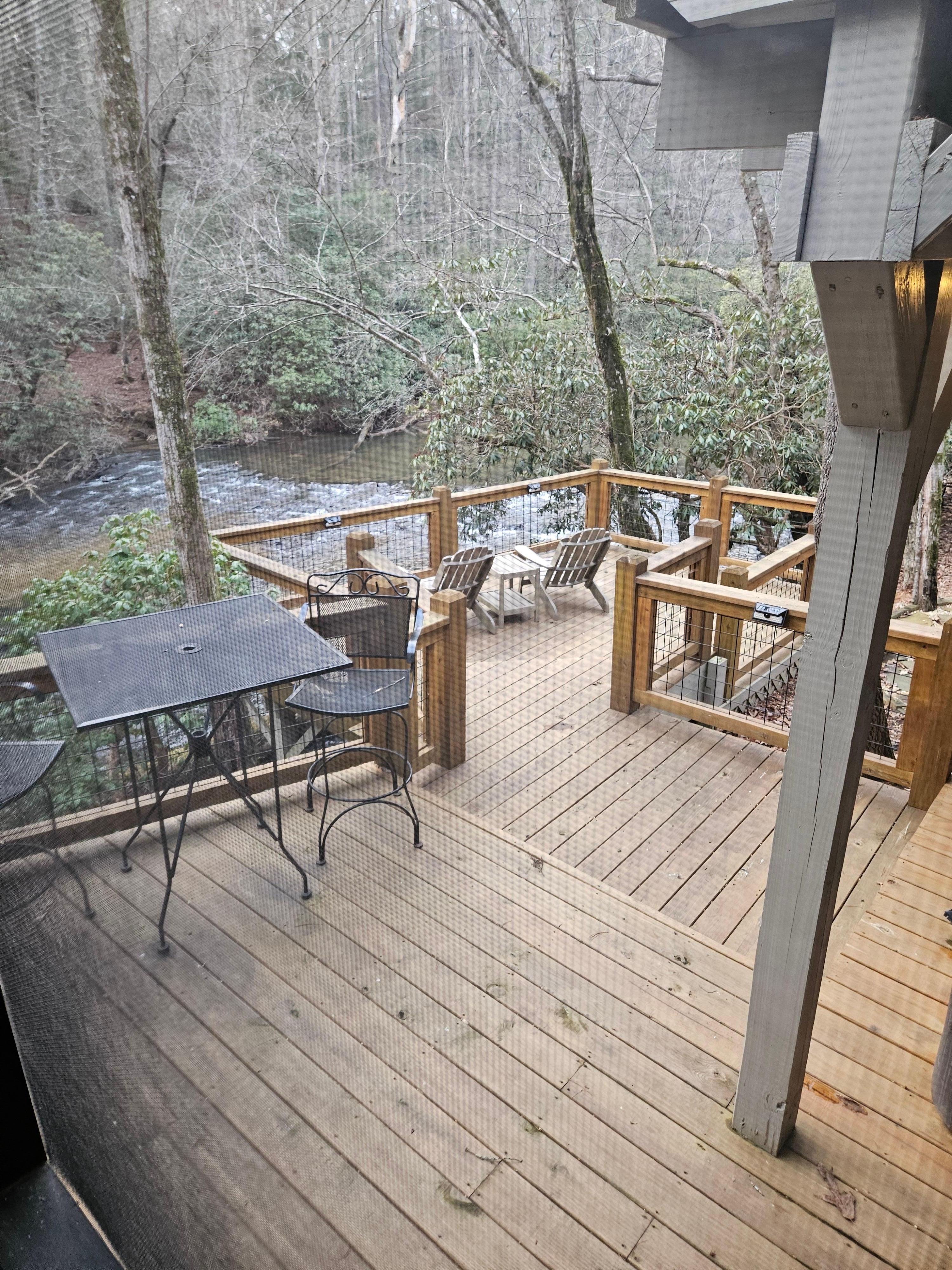 River deck view