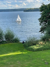 Ein Blick aus Esszimmer, immer wieder schön.