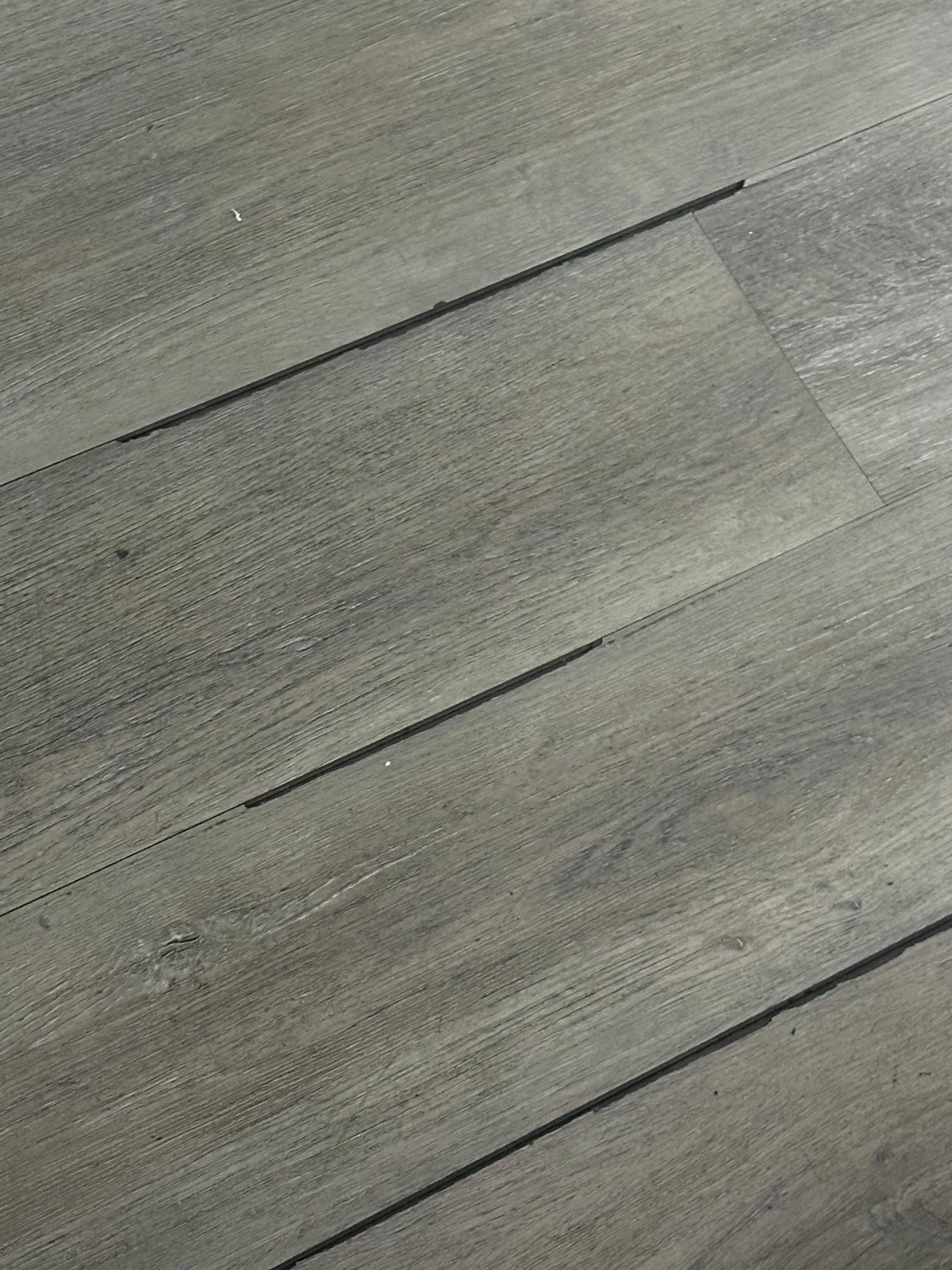 Water soaked under the flooring wreaked