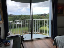 Bedroom balcony