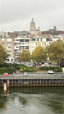 Vue depuis la chambre le jour