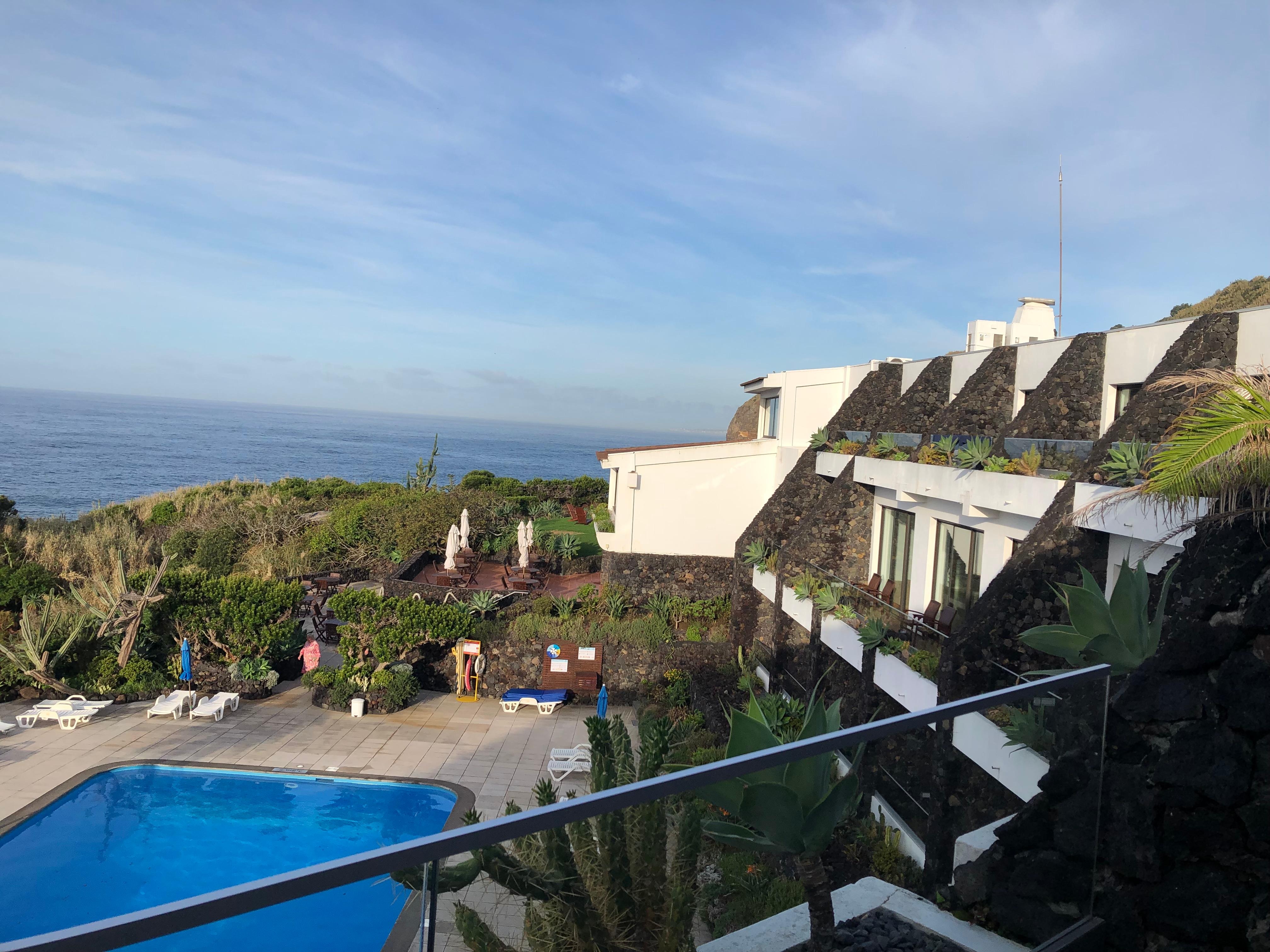  View from balcony (poolside)