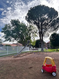 The park literally walking distance.